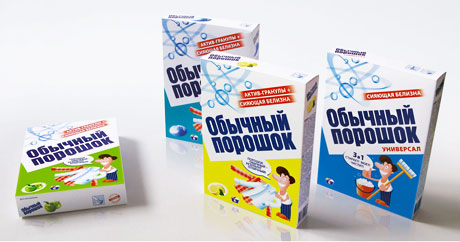 РЕСТАЙЛИНГ ОБЫЧНОГО ПОРОШКА | Coruna Branding