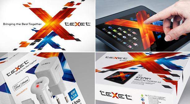 teXet в новый свет | Coruna Branding